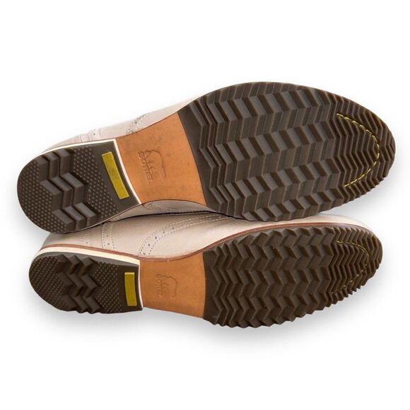 Sorel Madson Brogue Wingtip Oxford Distressed Cream NM1808-160 Men's 11 - Picture 8 of 11